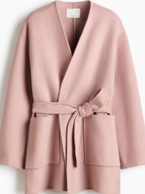 Handmade Wool-Blend Coat